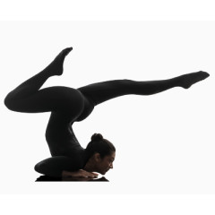 标准的倒立姿势