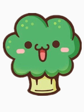 卡通蔬菜西兰花