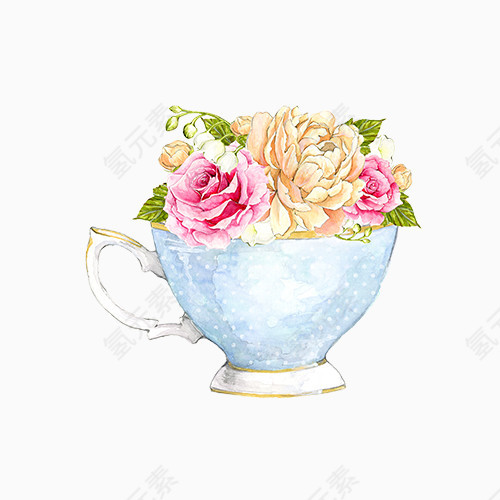 玫瑰茶壶
