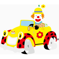 创意小丑素材图片