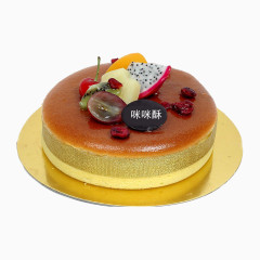 卡通精致五彩水果生日蛋糕
