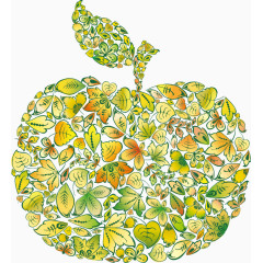 绿叶苹果