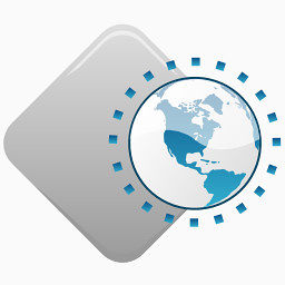 应用程序互联网乳白色- 2.0 -图标