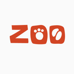 卡通可爱动物园字母