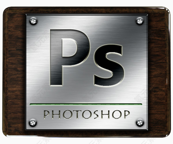 photoshopps木材和金属