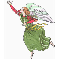 可爱天使卡通形象