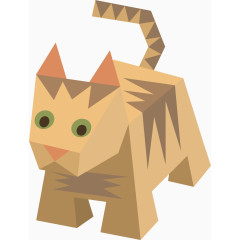 立体卡通小猫咪动物