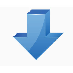 蓝色向下箭头图案