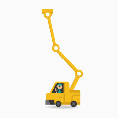 建筑工程 工具车 起重车