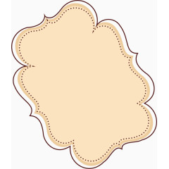 弧形水彩边框纹理