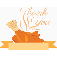 卡通感恩节标题