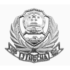 银色警徽