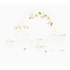 点点花环