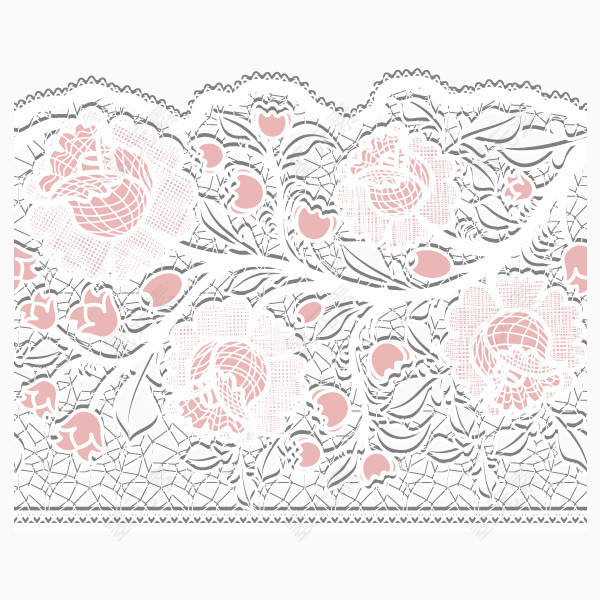 蕾丝花边 装饰图案