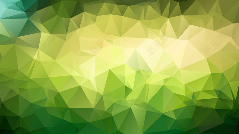 绿色渐变马赛克纹理