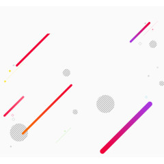 条形渐变漂浮物