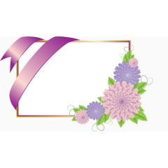 花朵边框素材