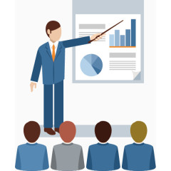 卡通商务团队人物