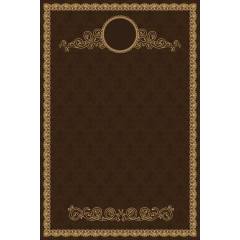 高贵典雅花边背景banna