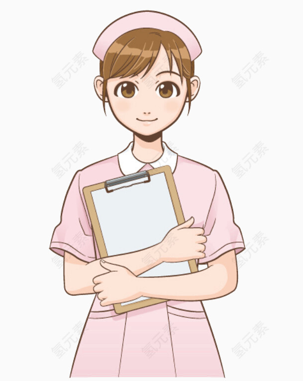 可爱卡通护士