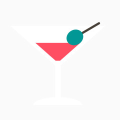 卡通手绘鸡尾酒饮料