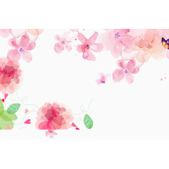 粉红色背景素材