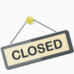 扁平化关闭标签