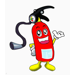 卡通灭火器