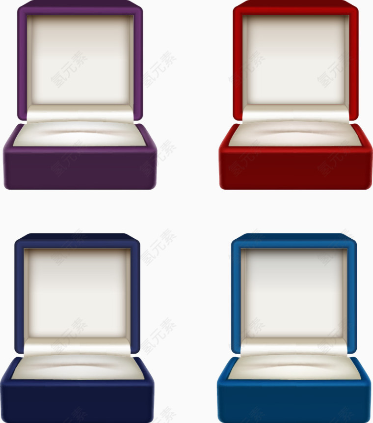 矢量珠宝首饰盒