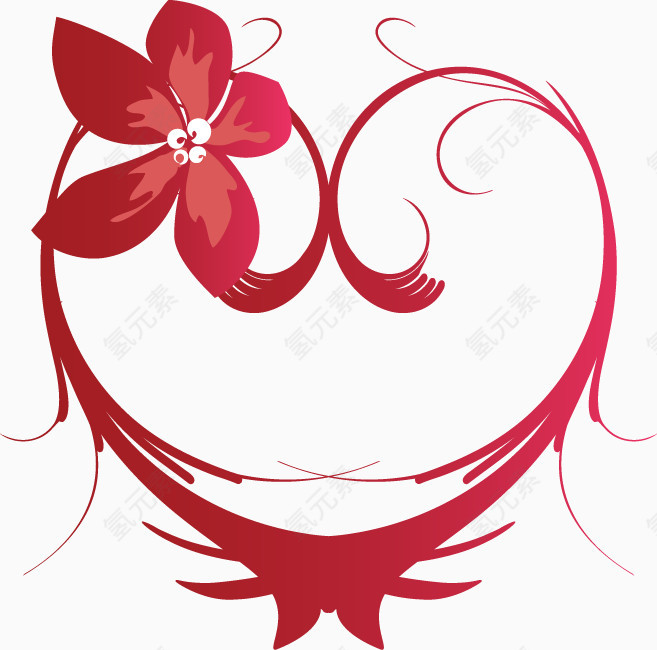 情人节装饰元素