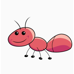 手绘昆虫蚂蚁
