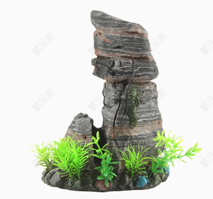 鱼缸造景假山工艺品