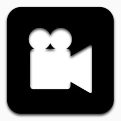 应用程序视频black-icons