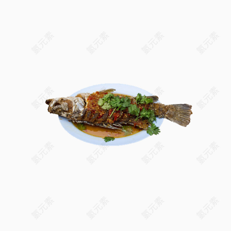 一碗红烧鱼