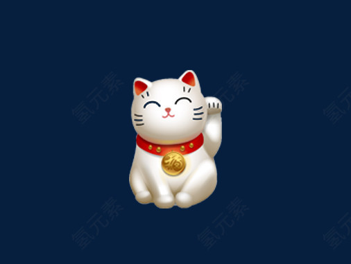 卡通招财猫