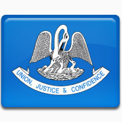 路易斯安那国旗美国国家偶像