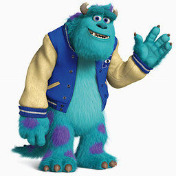 怪物大学詹姆斯沙利文Monsters-university-icons