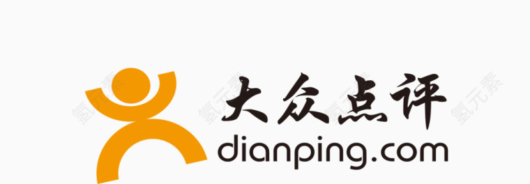 大众点评logo