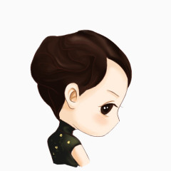 手绘卡通人物头像