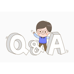 躲在字母背后的可爱小男孩