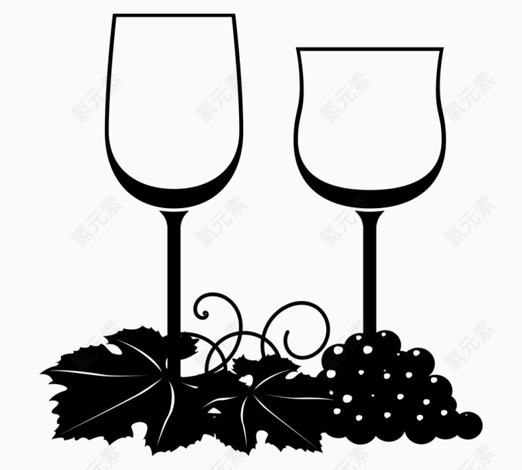 红酒葡萄酒香槟喷洒效果酒瓶