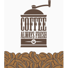 矢量咖啡点菜单