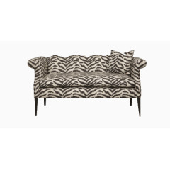 斑马纹沙发