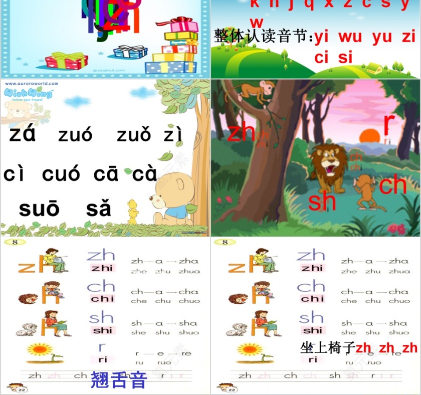 小学生汉语文拼音PPT课件 第2张