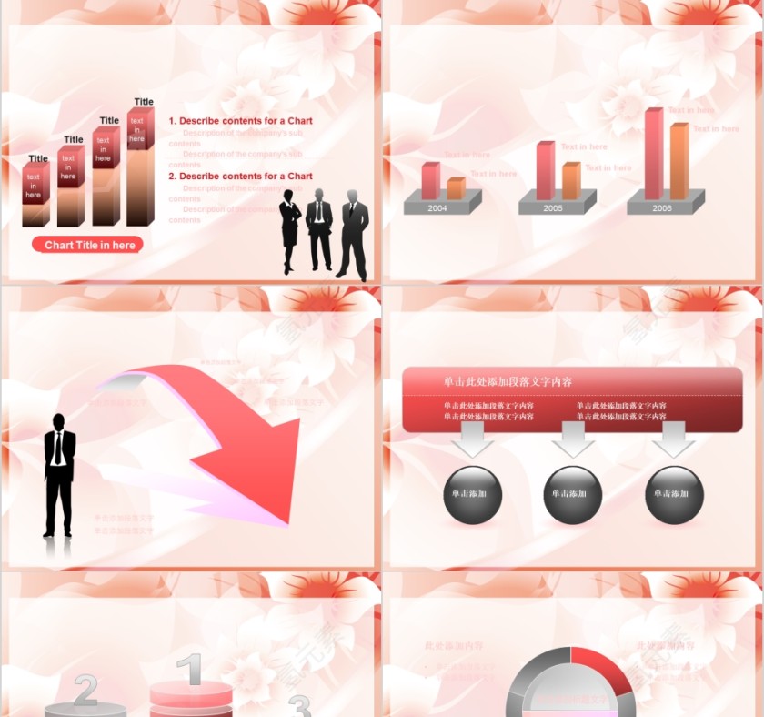 橙色化妆品美容美体spa模板PPT第5张