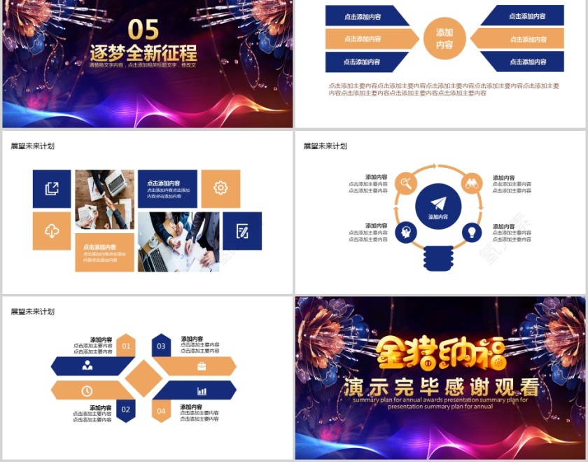 赢战猪年总结计划年会PPT第5张