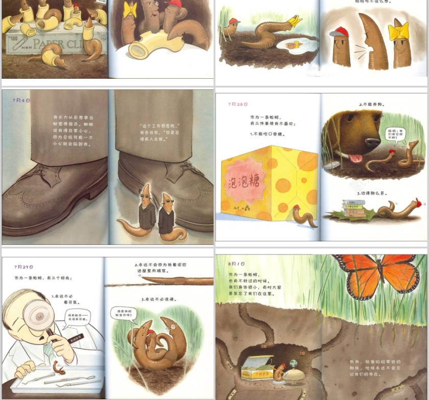 蚯蚓的日记幼儿绘本教育课件 第4张