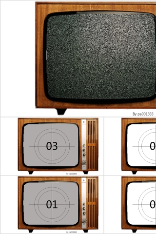 炫酷5秒10秒倒计时视频片头PPT模板动画制作素材