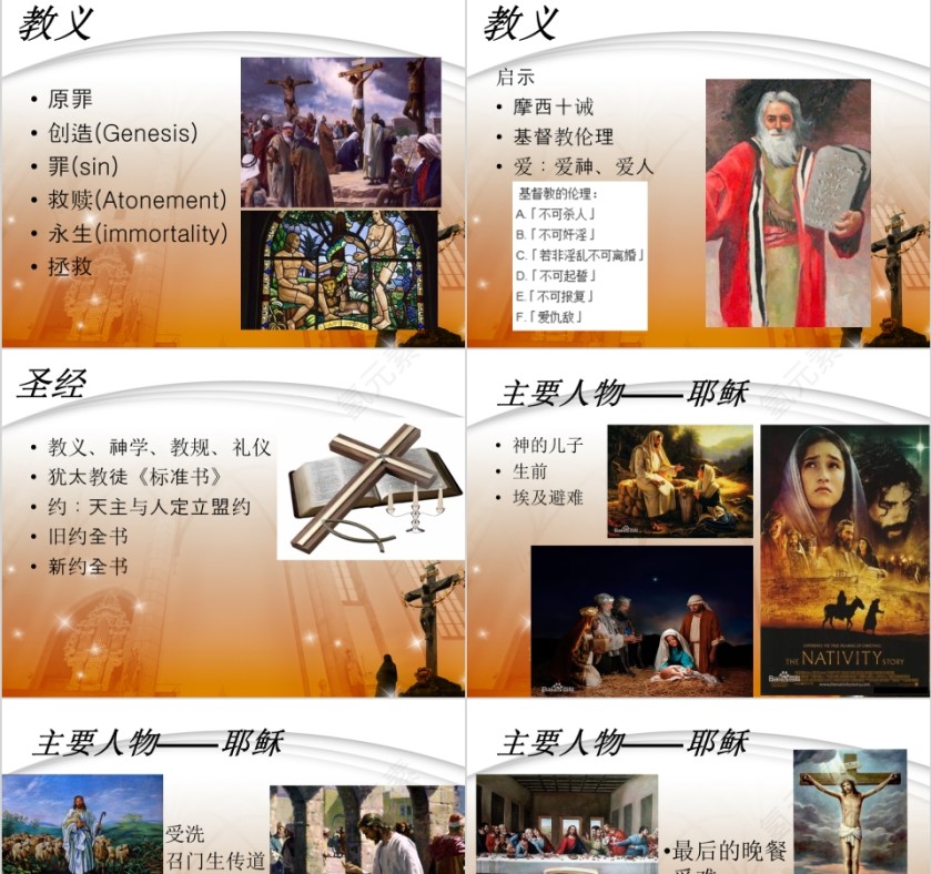 基督教专用ppt第3张