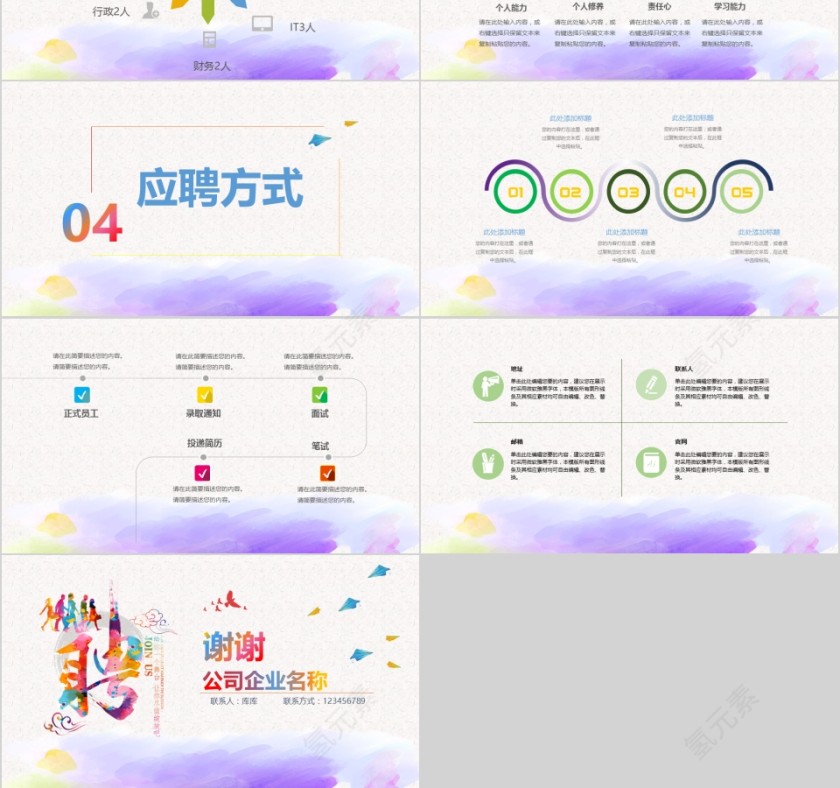 校园招聘PPT第3张